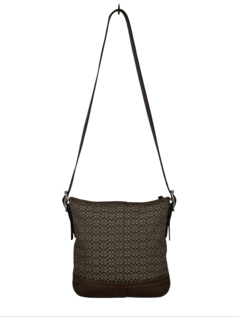 Coach (Vintage) F066-F10417 Signature Mini "C" Covertible/Shoulder Bag-EUC - Picture 3 of 15